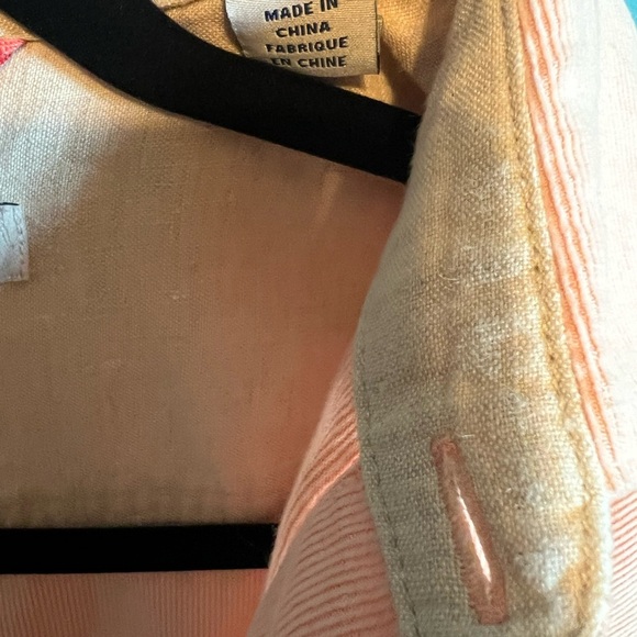 Tommy Bahama Pink Corduroy Casual Button Down Shirt - Picture 4 of 4